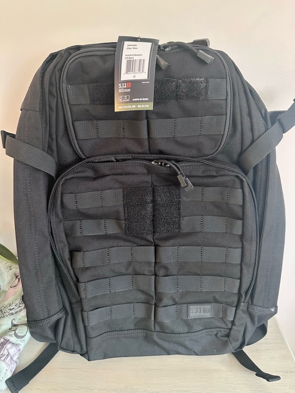 5.11 Rush24 2.0 Tactical Black Backpack